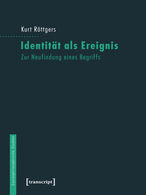 cover image of Identität als Ereignis